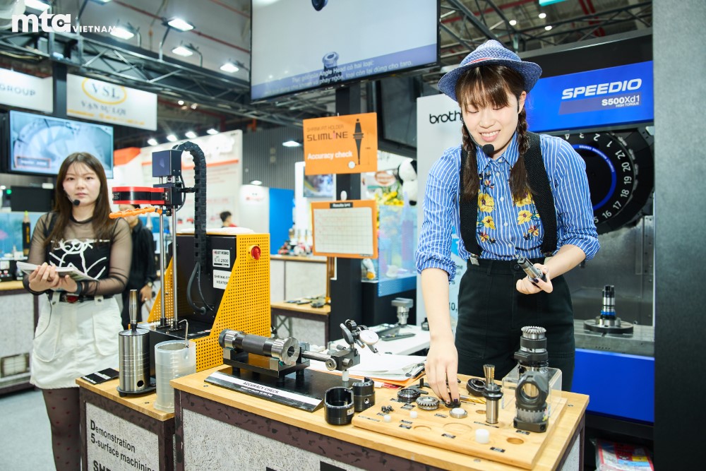 Trien lam co khi chinh xac va san xuat che tao MTA Vietnam 11 Triển lãm cơ khí chính xác và sản xuất chế tạo MTA Vietnam